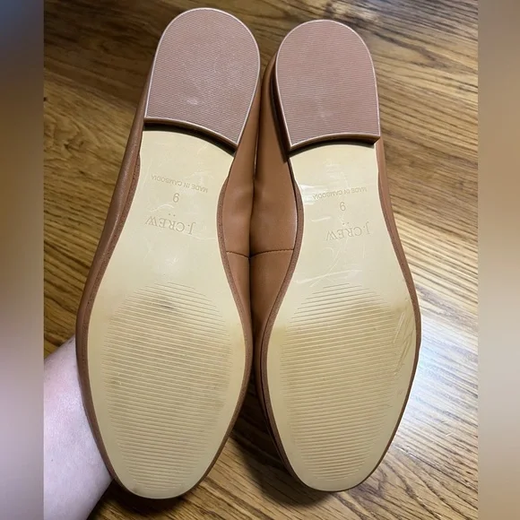 J. Crew Women's Bow Tan Loafer Size 9 - Picture 8 of 8